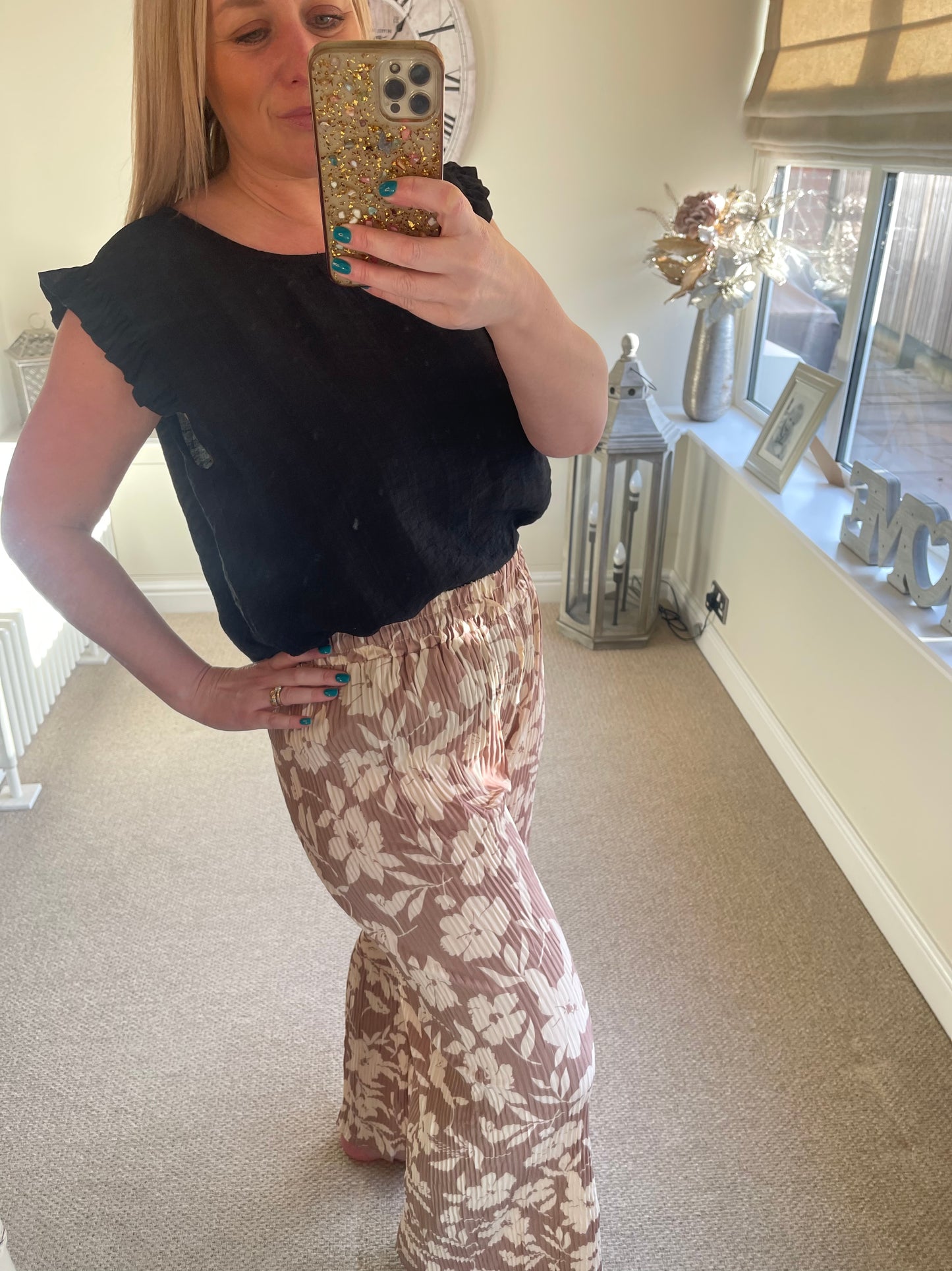 Sienna - Floral Pants