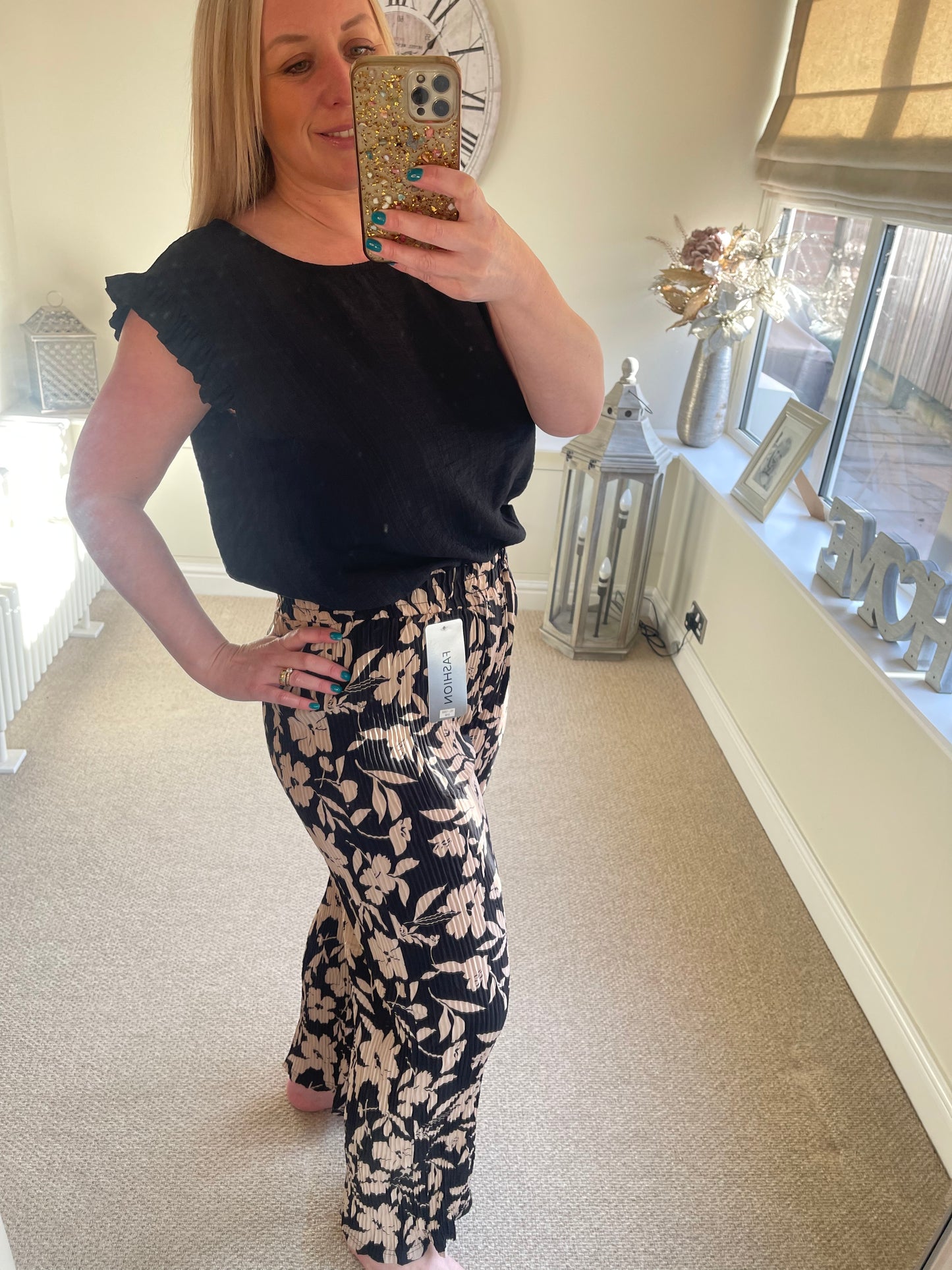 Sienna - Floral Pants