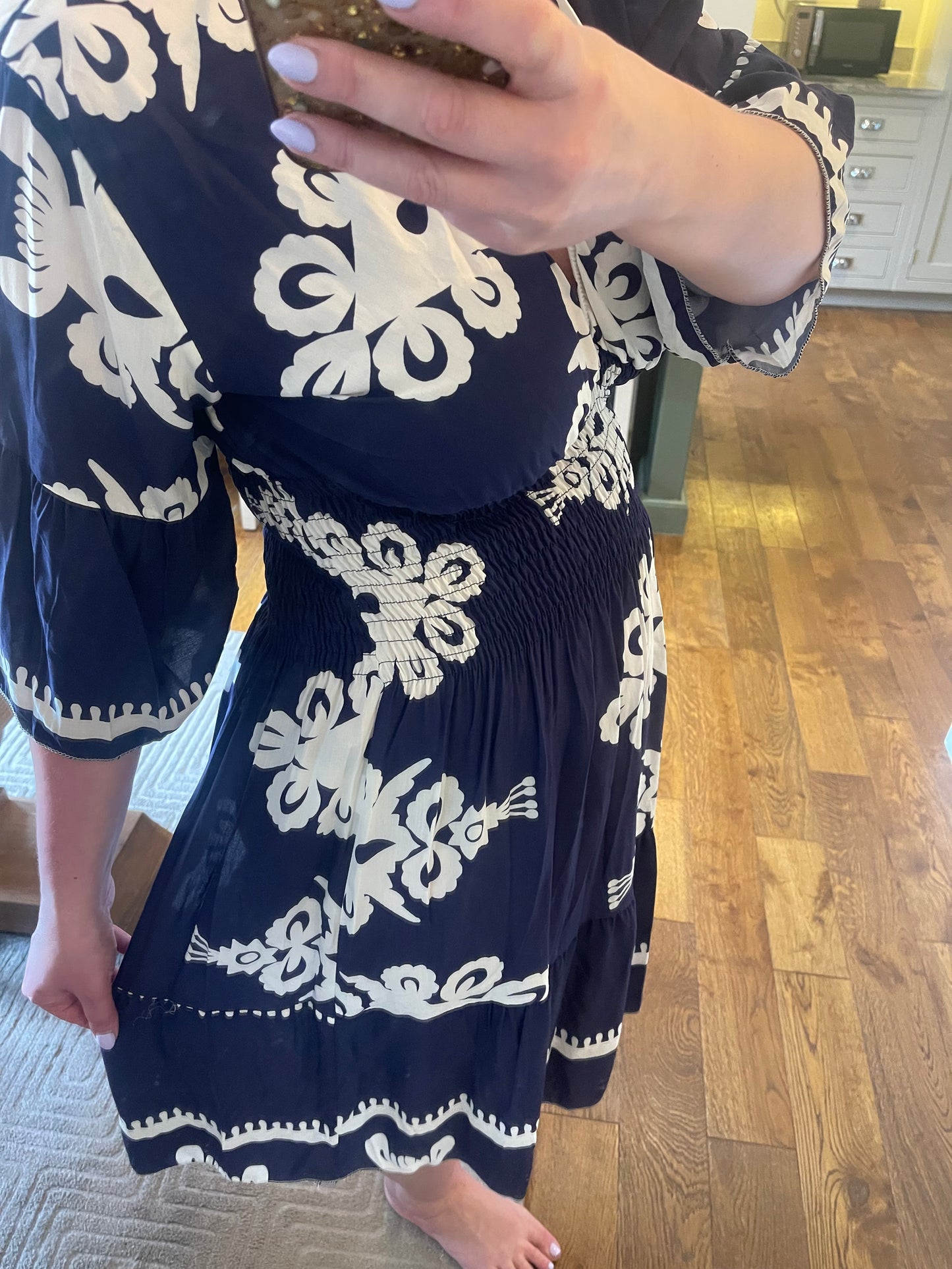 Savannah Dress - Navy